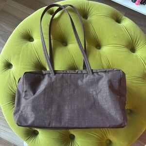 🤎BAGGU Medium Nylon Bowler Bag